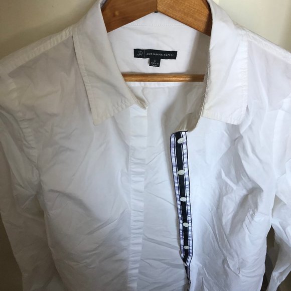 AdrianneaPapell Button Down Shirt - Picture 1 of 2